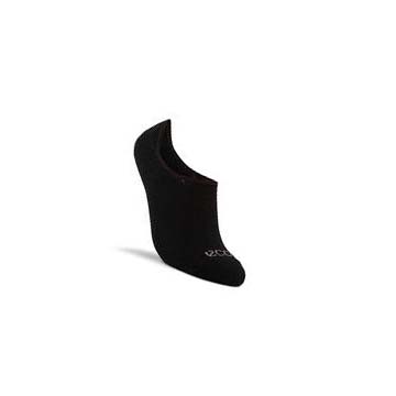 Men's Ecco Casual No-Show Socks Black | SG 821BEX